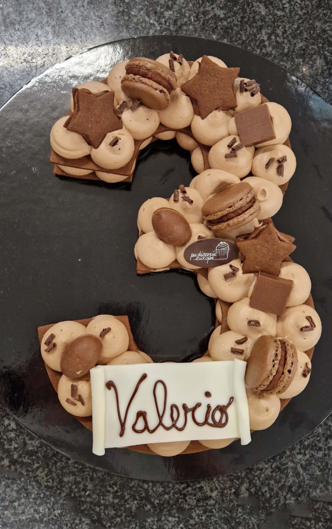 torta personalizzata cream tart