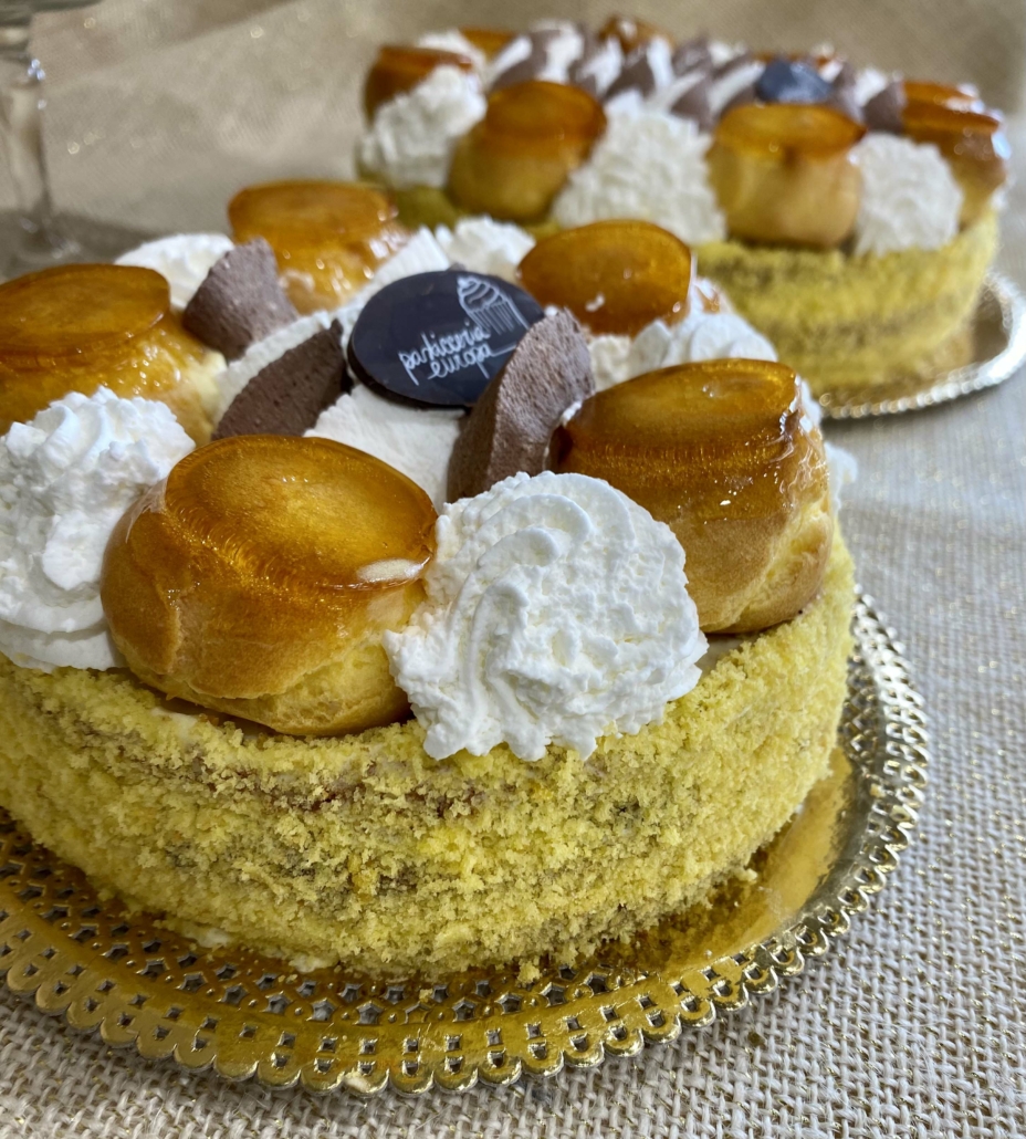 torte personalizzate dolci compleanni saint honorè